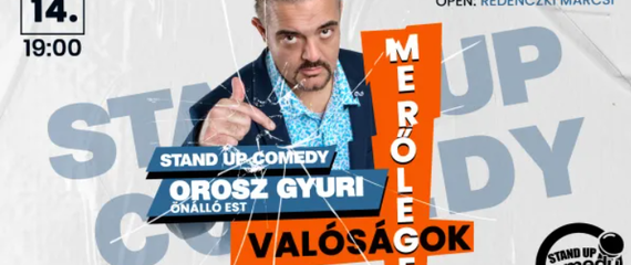 Orosz Gyuri stand-up comedy est