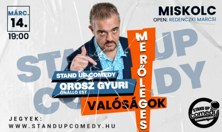 Orosz Gyuri stand-up comedy est