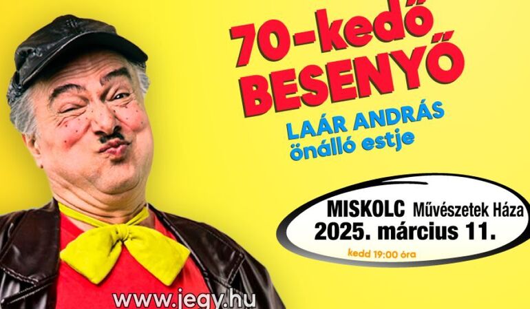 Laár András önálló estje