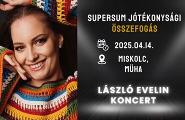 László Evelin jótékonysági koncert